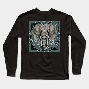 Lucky Exotic Elephant Long Sleeve T-Shirt